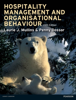 Imagen de portada: Hospitality Management and Organisational Behaviour 5th edition 9780273758372