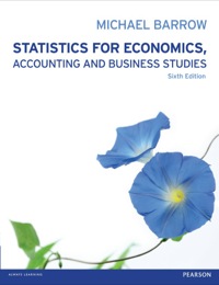 Cover image: Statistics for Economics, Accounting and Business Studies 6th edition 9780273764328