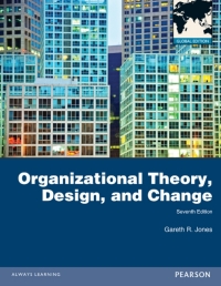 Cover image: Organizational Theory, Design and Change (Global Edition) 7th edition 9780273765608