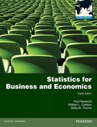 Imagen de portada: Statistics for Business and Economics (Global Edition) 8th edition 9780273767060
