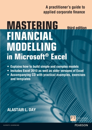 Cover image: Mastering Financial Modelling in Microsoft Excel 3rd edition 9780273772255