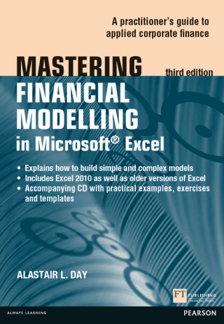 Cover image: Mastering Financial Modelling in Microsoft Excel 3rd edition 9780273772255