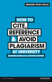 表紙画像: How to Cite, Reference & Avoid Plagiarism at University 1st edition 9780273773337