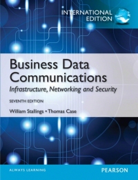 Cover image: Business Data Communications  : International Edition 7th edition 9780273769163
