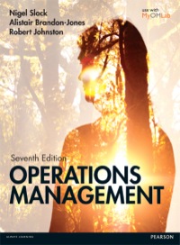 Cover image: Operations Management 7th edition 9780273776208