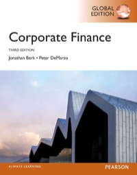 Omslagafbeelding: Corporate Finance, Global Edition 3rd edition 9780273792024