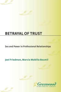 Cover image: Betrayal of Trust 1st edition