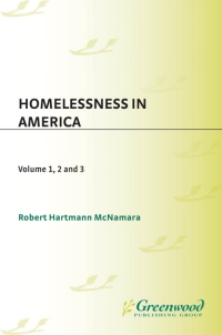 Cover image: Homelessness in America [3 volumes] 1st edition