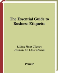 Omslagafbeelding: The Essential Guide to Business Etiquette 1st edition