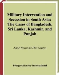 Titelbild: Military Intervention and Secession in South Asia 1st edition