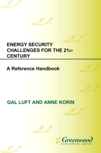 Cover image: Energy Security Challenges for the 21st Century 1st edition