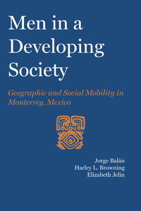 Cover image: Men in a Developing Society 9780292750043