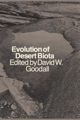 Titelbild: Evolution of Desert Biota 9780292720152