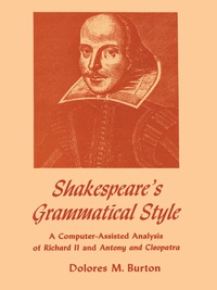 Cover image: Shakespeare's Grammatical Style 9780292739666