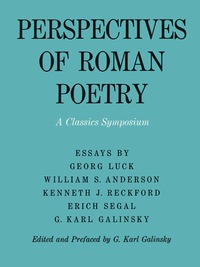 Cover image: Perspectives of Roman Poetry 9780292740945