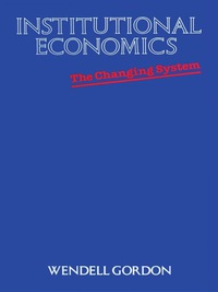 Cover image: Institutional Economics 9780292770225