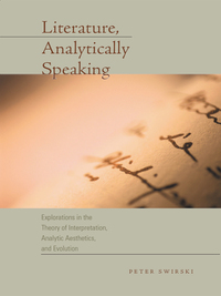 Imagen de portada: Literature, Analytically Speaking 9780292721784
