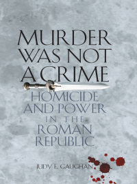 Imagen de portada: Murder Was Not a Crime 9780292725676