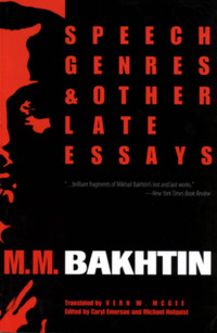 Imagen de portada: Speech Genres and Other Late Essays 9780292775602