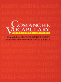 Cover image: Comanche Vocabulary 9780292727847