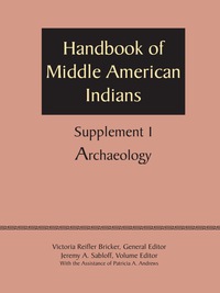 Imagen de portada: Supplement to the Handbook of Middle American Indians, Volume 1 9780292744417