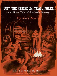 Imagen de portada: Why the Chisholm Trail Forks and Other Tales of the Cattle Country 9780292734302
