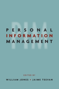 Titelbild: Personal Information Management 9780295987378