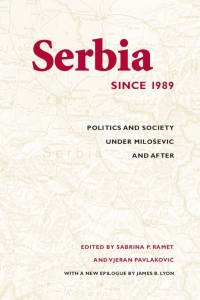 Cover image: Serbia Since 1989 9780295985381