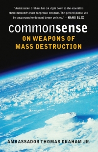 Cover image: Common Sense on Weapons of Mass Destruction 9780295984667