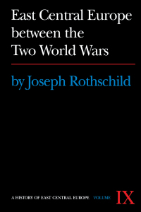 Imagen de portada: East Central Europe between the Two World Wars 9780295953502