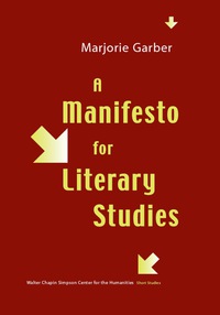 Cover image: A Manifesto for Literary Studies 9780295983448