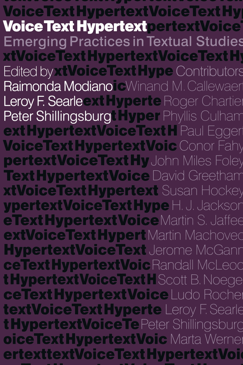 Voice  Text  Hypertext (eBook)