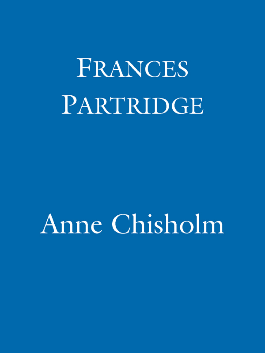 Frances Partridge The Biography