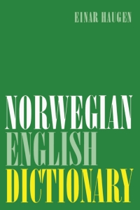 Imagen de portada: Norwegian-English Dictionary 9780299038748