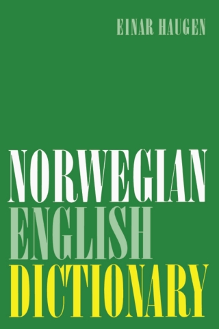Omslagafbeelding: Norwegian-English Dictionary 9780299038748