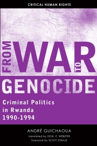 Cover image: From War to Genocide 9780299298241