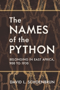 Cover image: The Names of the Python 9780299332501