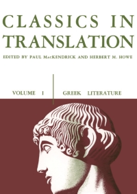 Cover image: Classics in Translation, Volume I 9780299808952