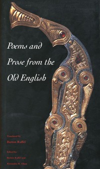 صورة الغلاف: Poems and Prose from the Old English 9780300069945