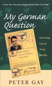 Cover image: My German Question 9780300080704