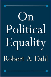 Cover image: On Political Equality 9780300116076