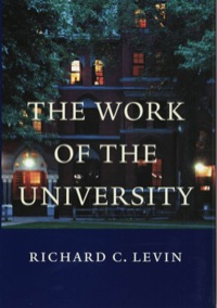 Cover image: The Work of the University 9780300100013
