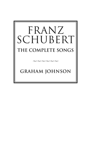 Cover image: Franz Schubert 9780300112672