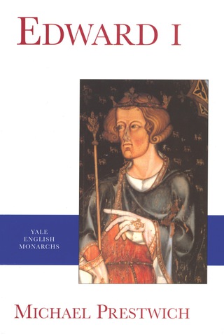 Cover image: Edward I 9780300072099