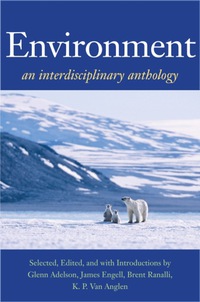 Omslagafbeelding: Environment: An Interdisciplinary Anthology 9780300126143