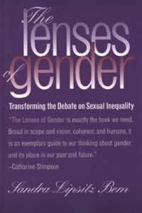 Cover image: The Lenses of Gender: Transforming the Debate on Sexual Inequality 9780300141092