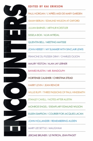 Imagen de portada: Encounters 9780300046625
