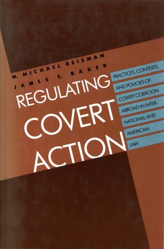 Cover image: Regulating Covert Action 9780300050592