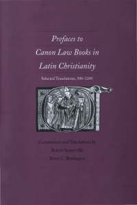 Omslagafbeelding: Prefaces to Canon Law Books in Latin Christianity 9780300071467