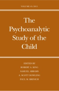 Cover image: The Psychoanalytic Study of the Child: Volume 64 9780300165449
